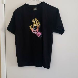 The Original Santa Cruz Skateboarts vintage style hand t-shirt size small